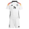 Original Trikotsatz Deutschland Musiala 14 Heimtrikot EURO 2024 Für Kinder